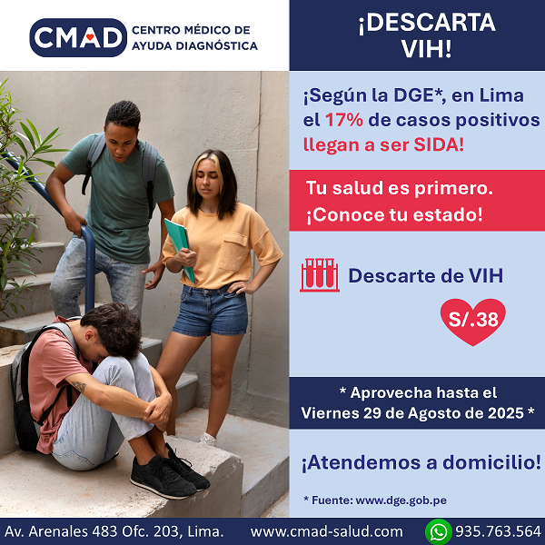 CMAD - Campaña - Descarte VIH - 2025 Agosto